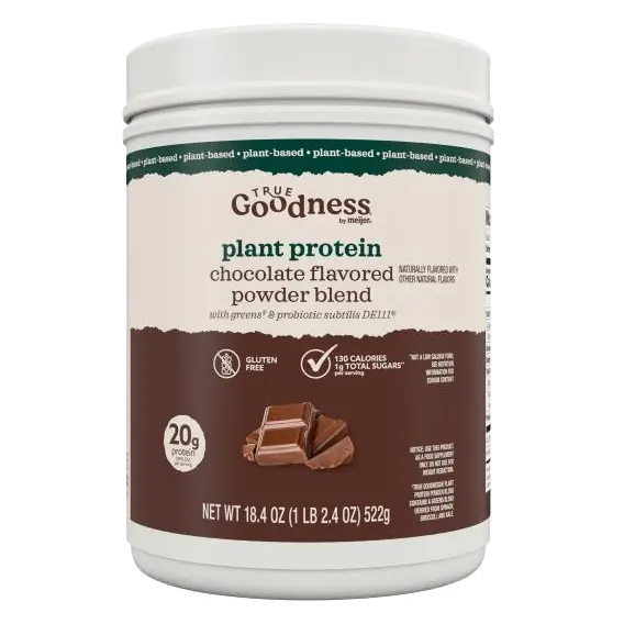 Chocolate Flavor Plant Protein Powder Blend