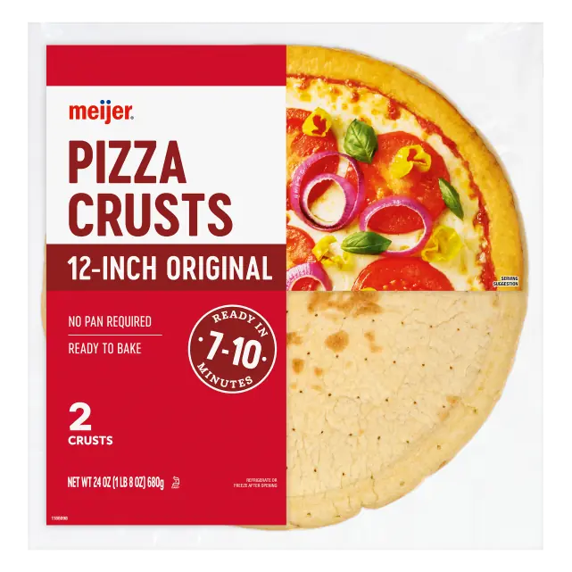 Classic Oven Baked Pizza Crusts
