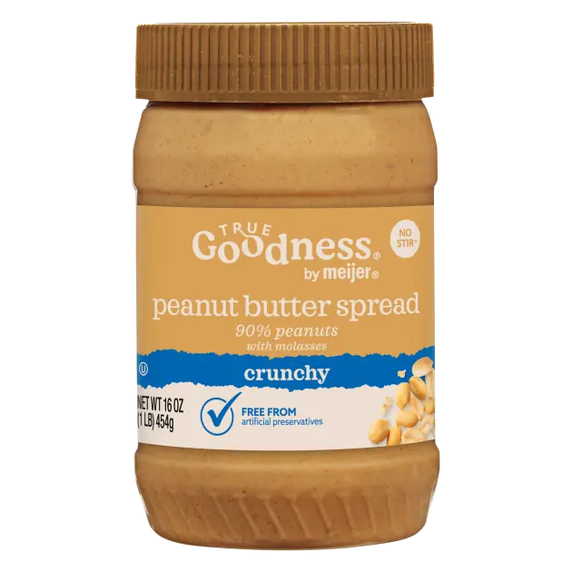 Crunchy No Stir with Molasses Peanut Butter Spread