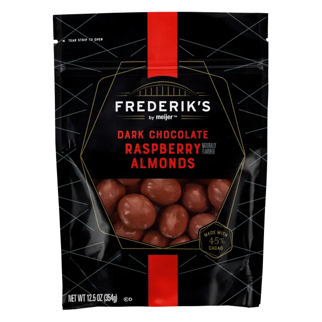 Dark Chocolate Raspberry Almonds