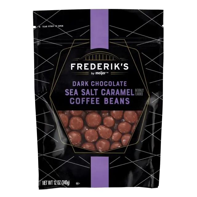 Dark Chocolate Sea Salt Caramel Coffee Beans