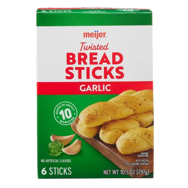 Garlic Twisted Bread Sticks