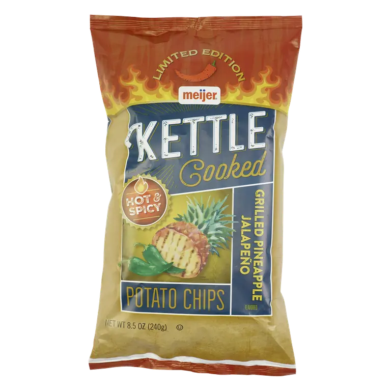 Grilled Pineapple Jalapeno Kettle Cooked Potato Chips