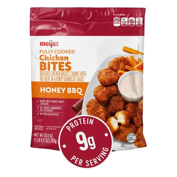 Honey Bbq Seasoned Boneless Chicken Bites