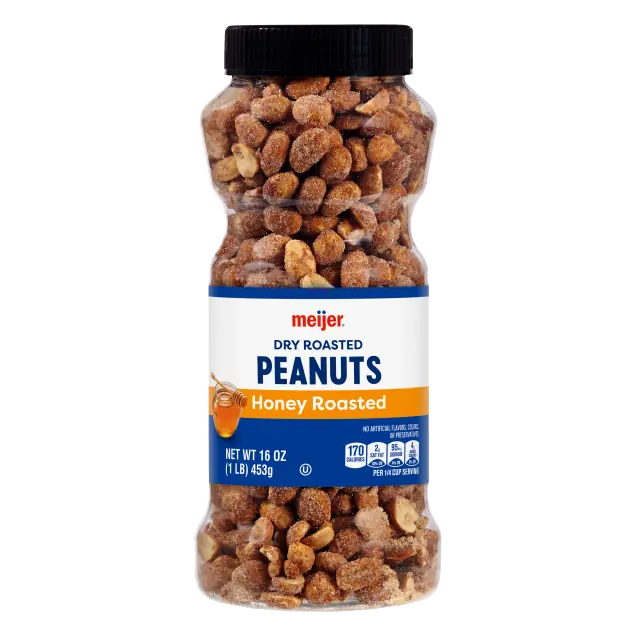 Honey Roasted Dry Roasted Peanuts with Sea Salt