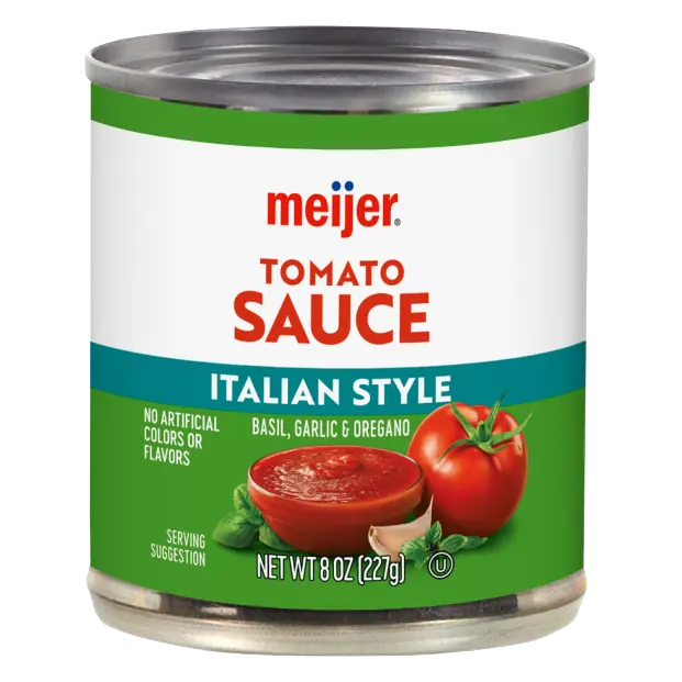 Italian Style Tomato Sauce with Basil & Oregano