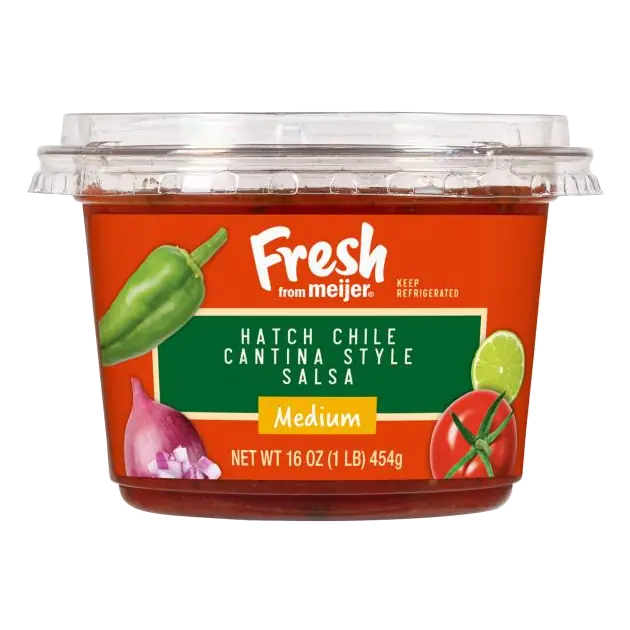 Medium Hatch Chile Cantina Style Salsa Featuring Hatch Chile Peppers