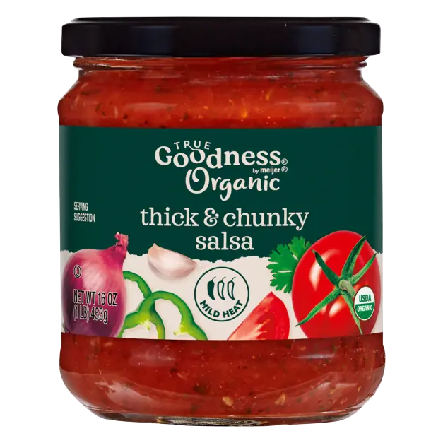 Mild Thick & Chunky Organic Salsa