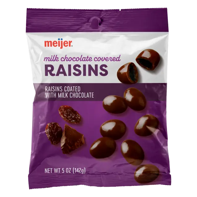 Milk Chocolate Covered Raisins
