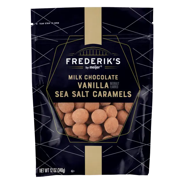 Milk Chocolate Vanilla Sea Salt Caramels