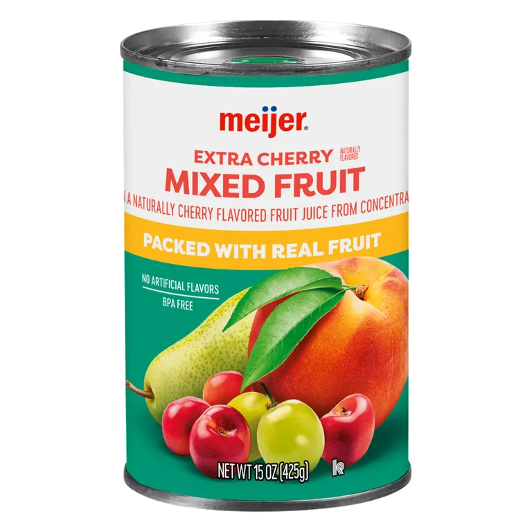 Mixed Fruit with Extra Cherry in Pear Juice