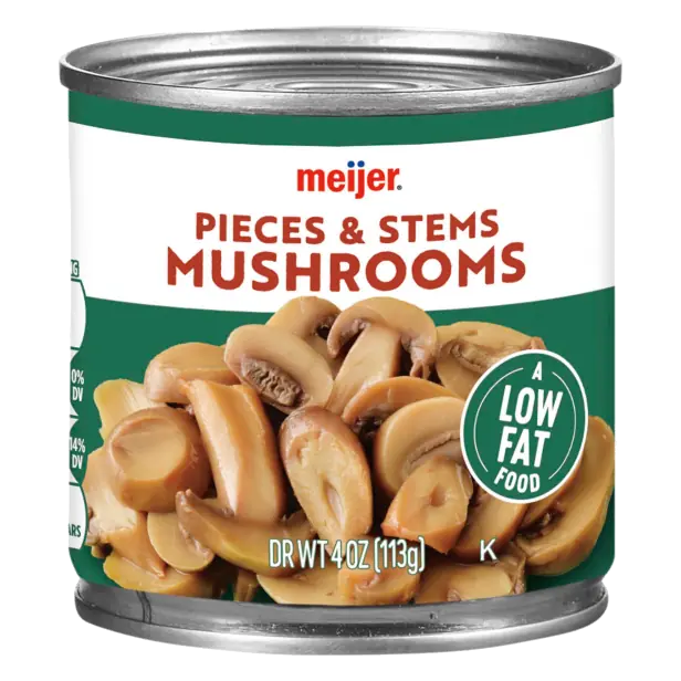 Mushrooms Pieces & Stems