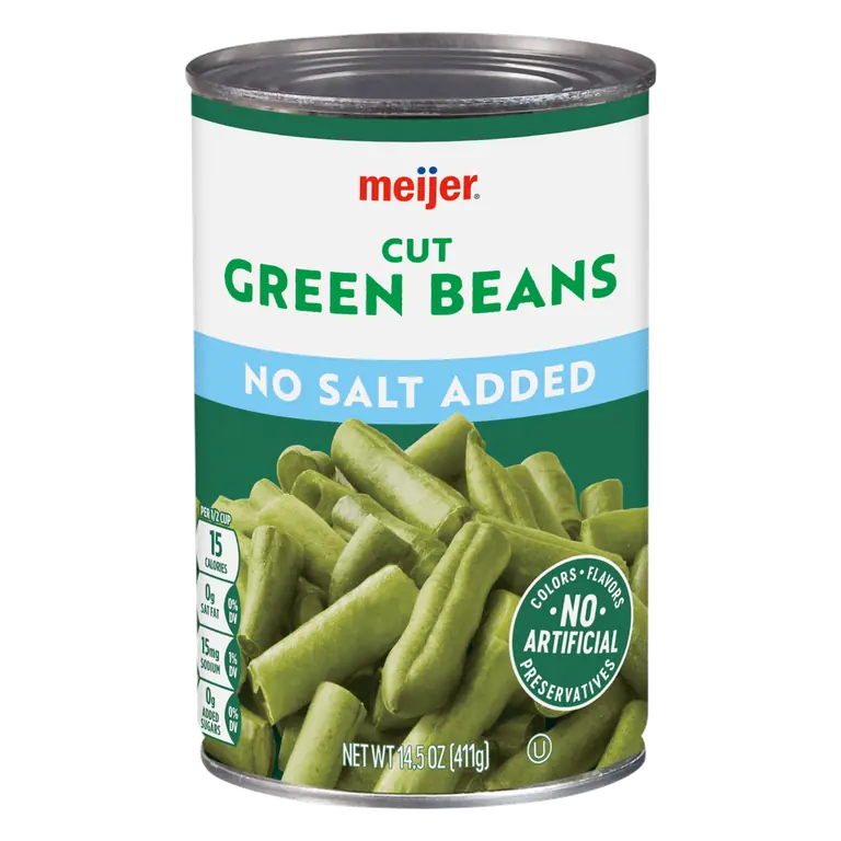 No Salt Added Cut Green Beans