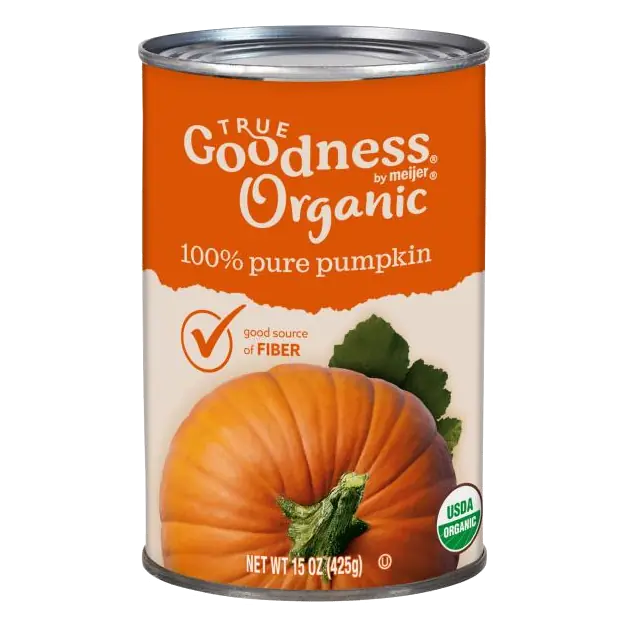 Organic 100% Pure Pumpkin