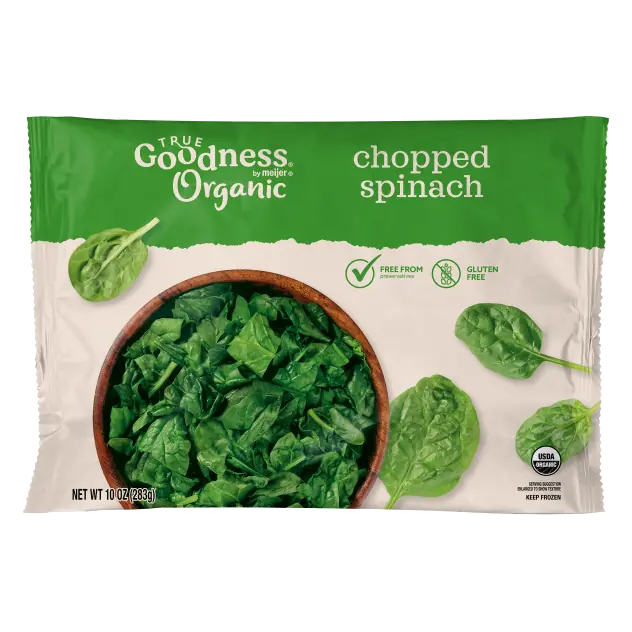 Organic Chopped Spinach