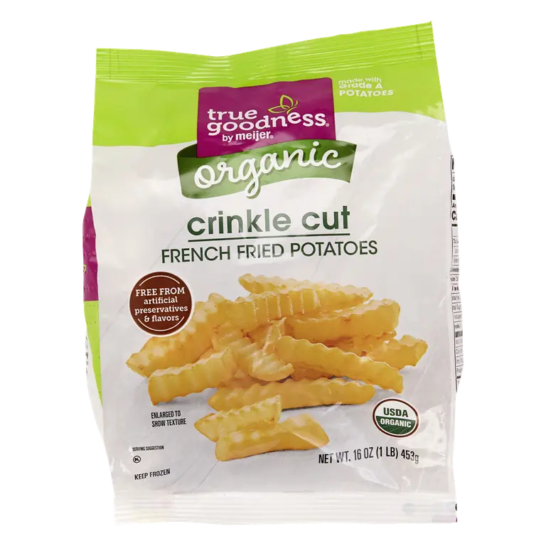Organic Crinkle Cut French Fried Potatoes