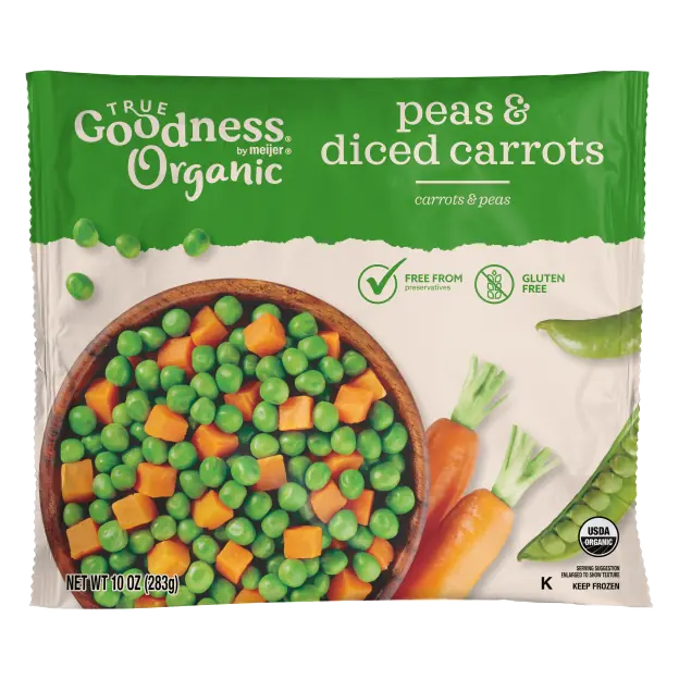 Organic Peas & Diced Carrots