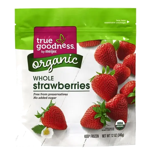 Organic Whole Strawberries