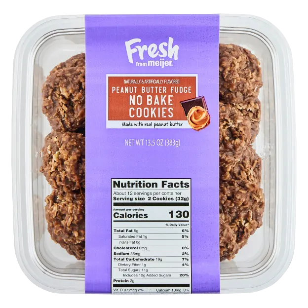 Peanut Butter Fudge No Bake Cookies