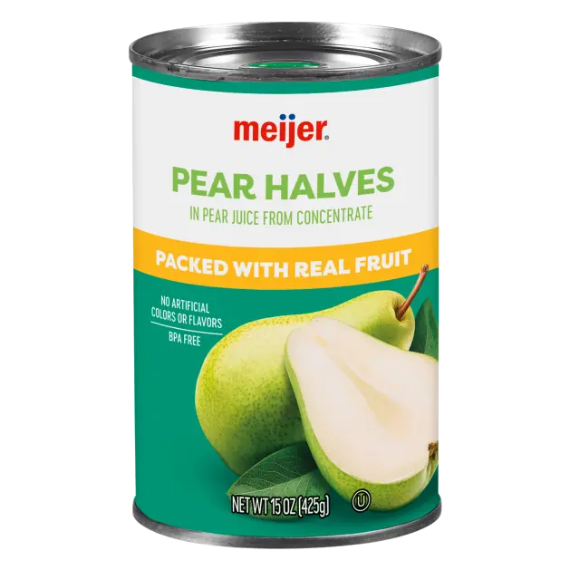 Pear Halves in Pear Juice