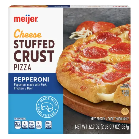 Pepperoni Cheese Stuffed Crust Pizza
