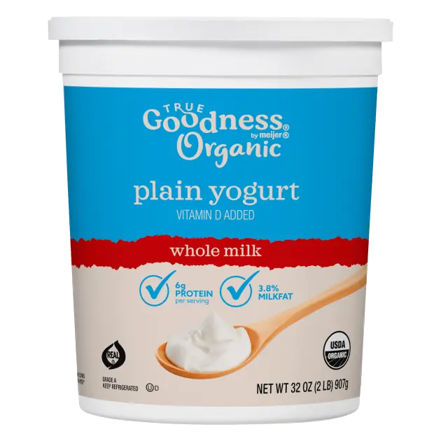Plain Organic Whole Milk Yogurt