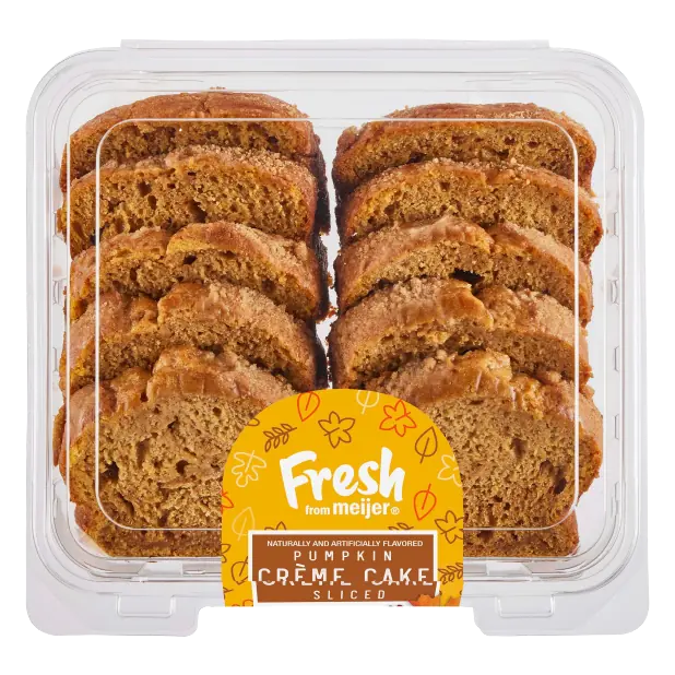 Pumpkin Creme Sliced Cake