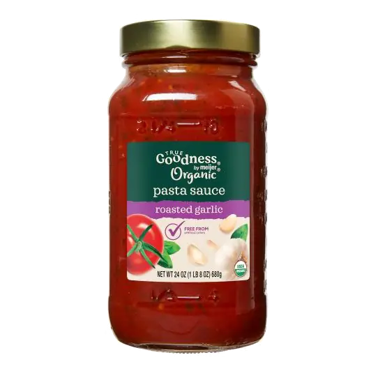 Roasted Garlic Organic Pasta Sauce