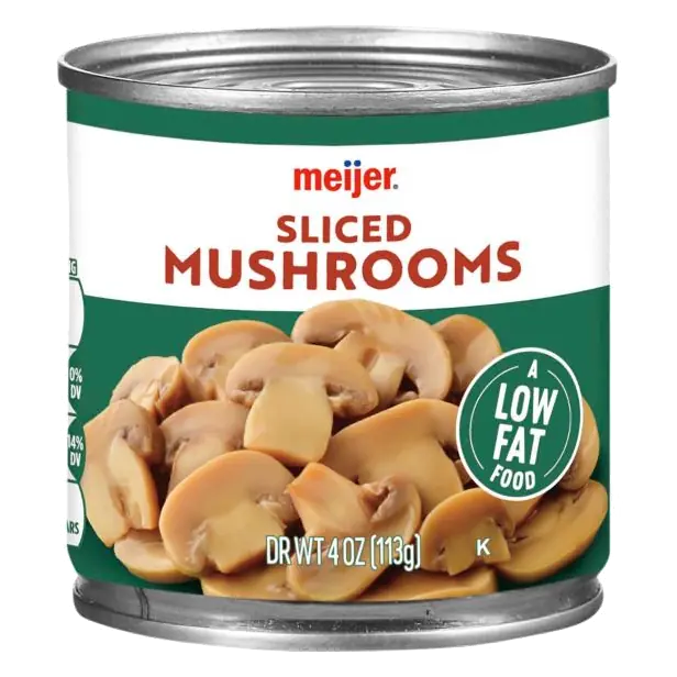 Sliced Mushrooms
