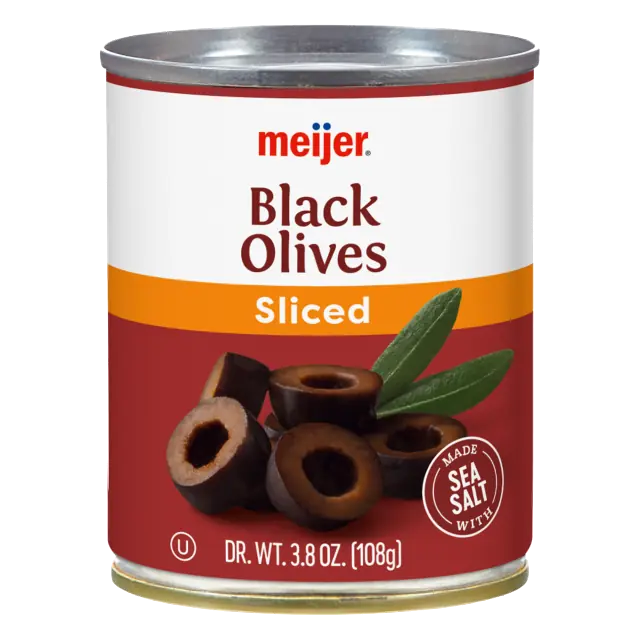 Sliced Ripe Olives