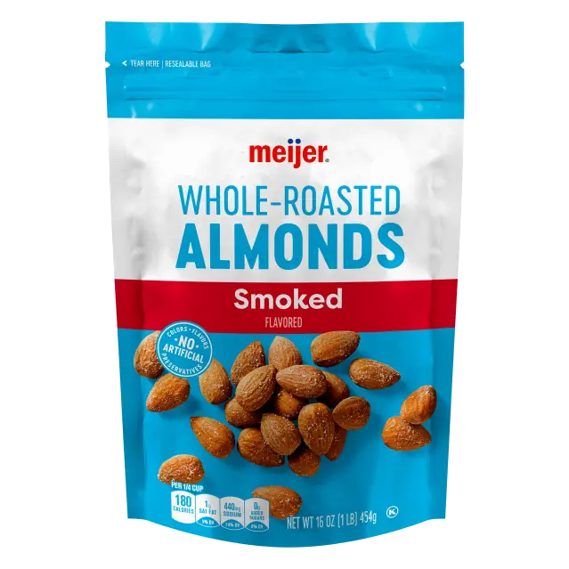 Smoked Smoke Seasoned Almonds
