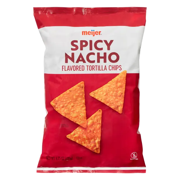 Spicy Nacho Tortilla Chips
