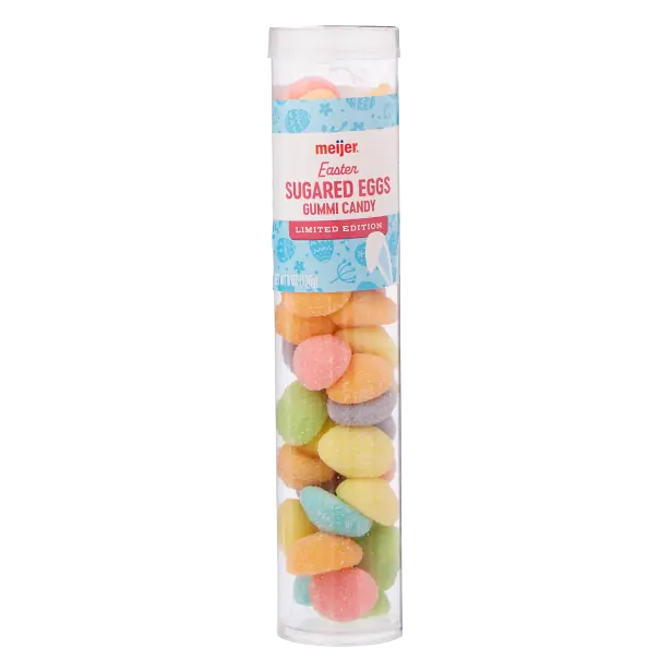 Sugared Gummi Easter Egg Candies
