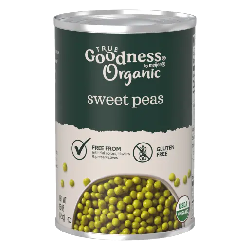 Sweet Organic Peas