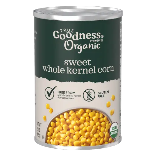 Sweet Organic Whole Kernel Corn
