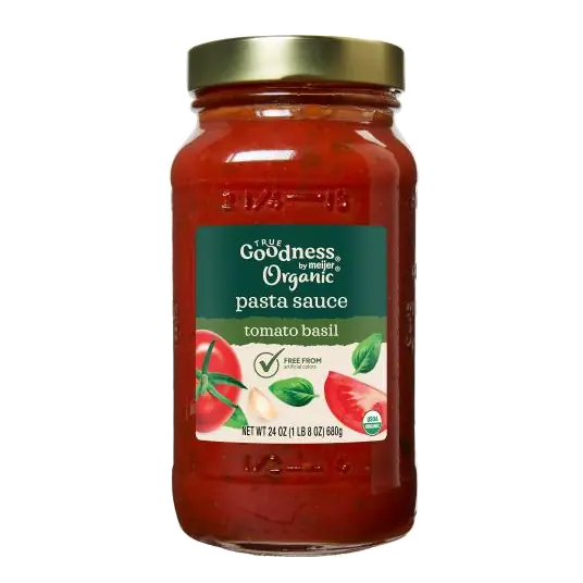 Tomato & Basil Organic Pasta Sauce