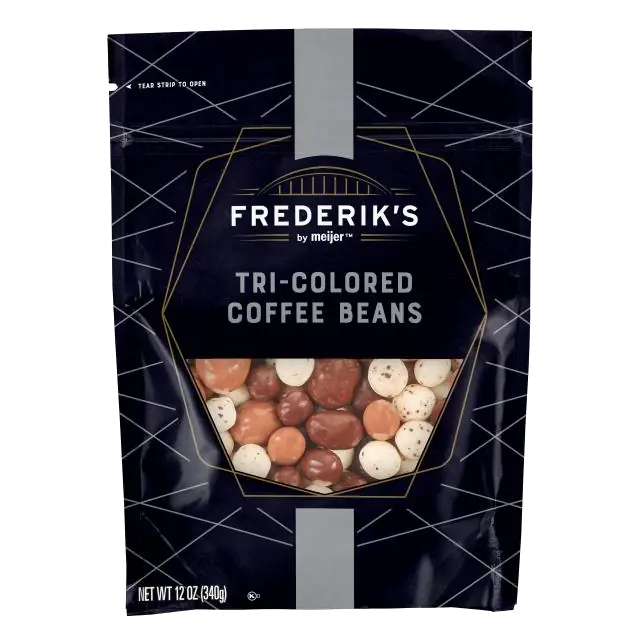 Tri-Colored Coffee Beans
