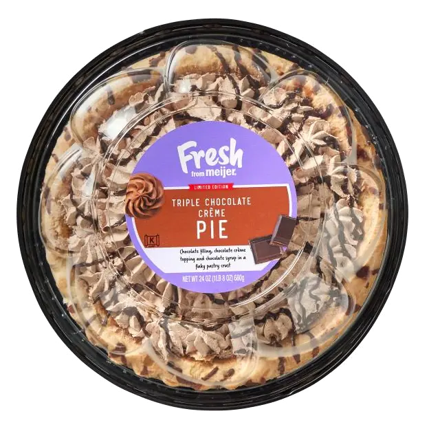 Triple Chocolate Creme Pie