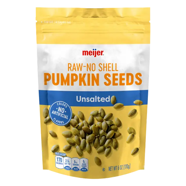 Unsalted-Pepitas No Shell Raw Pumpkin Seeds