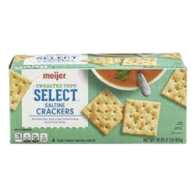 Unsalted Tops Saltine Crackers