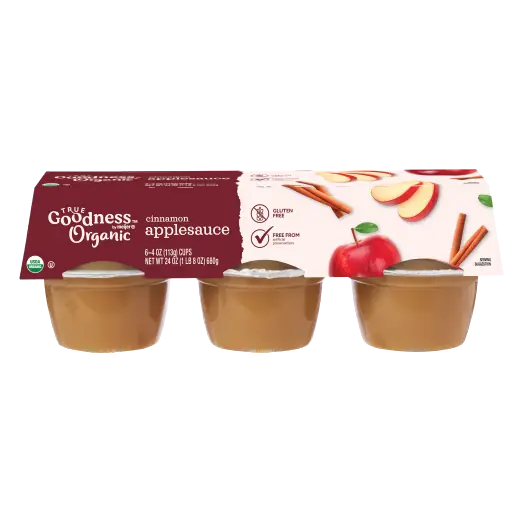 Unsweetened Cinnamon Organic Applesauce