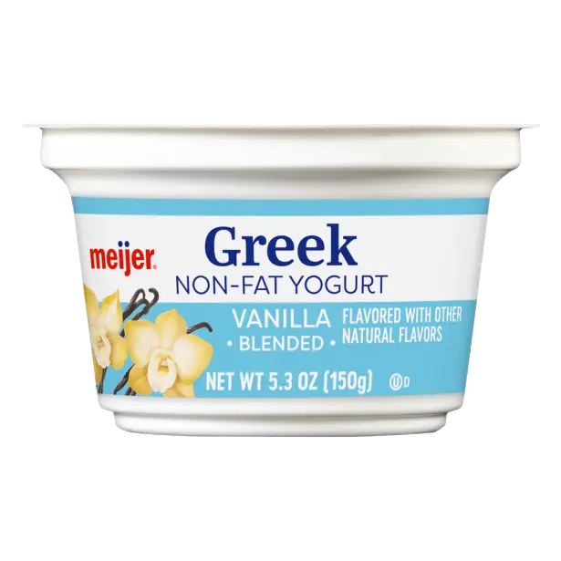 Vanilla Greek Strained Nonfat Yogurt