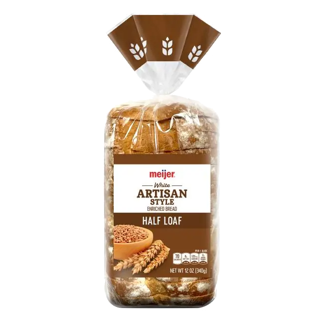 White Artisan-Style Enriched Bread 1/2 Loaf