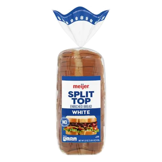 White Enriched Split Top Bread