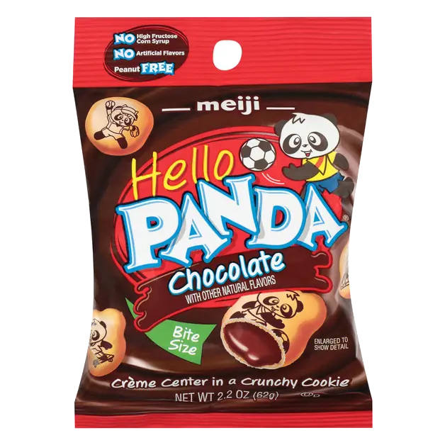 Hello Panda Bite Size Chocolate Creme Filled Cookies