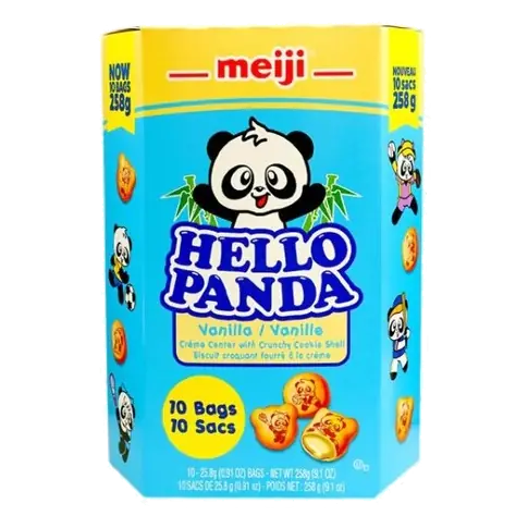Hello Panda Cookies Vanilla 258 g