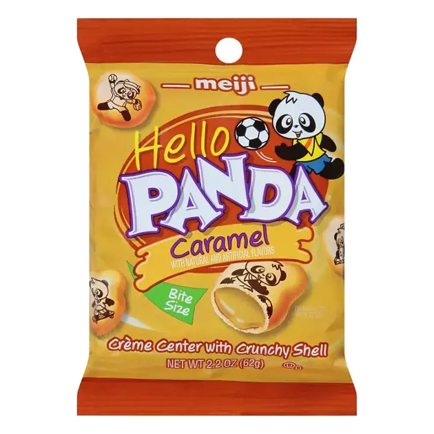 Hello Panda Caramel, 2.2oz Bag