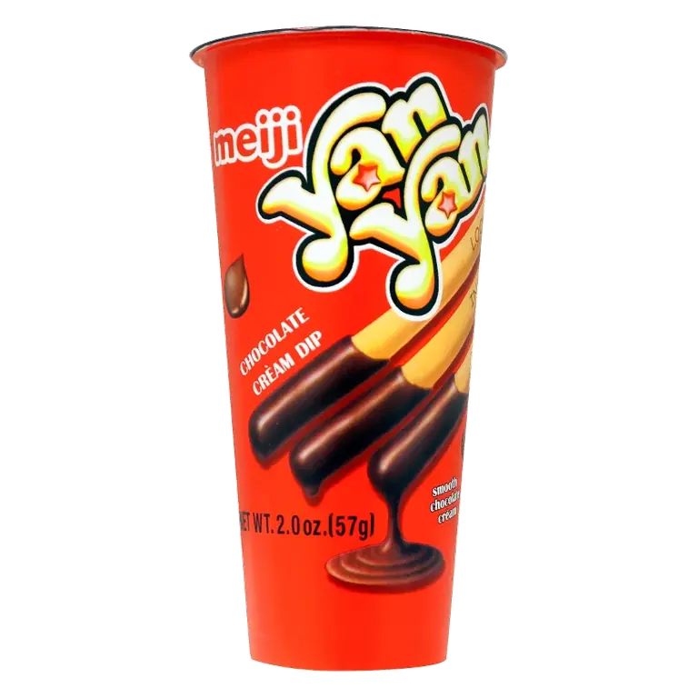 Meiji Chocolate Cream Dip Yan Yan, 2oz