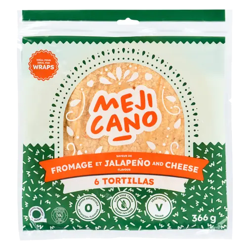 Tortilla Cheese And Jalapeno 366 g (frozen)