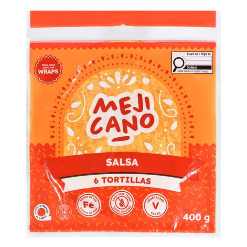 Tortillas 10 Inch Salsa 400 g